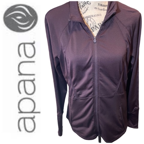 Apana Jackets & Coats Apana Athletic Full Zip Uo Jacket Size Medium